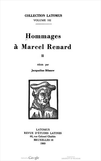 Bibauw, J Renard, M 1969 Hommages  marcel Renard Bruxelles Latomus v 2 mdp.39015004186667 - 0011.jpg